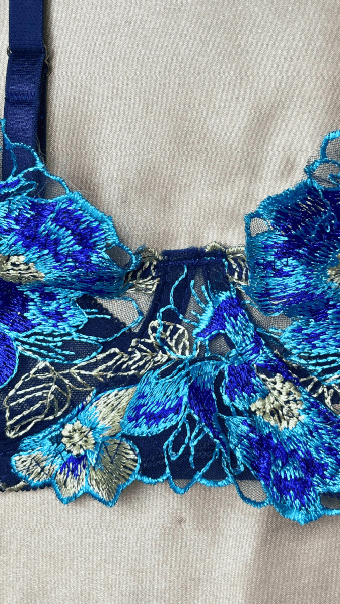 Eden Blue Bra - TRÈS FOU OR SOMETHING