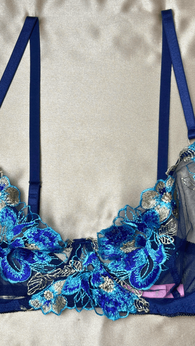 Eden Blue Bra - TRÈS FOU OR SOMETHING