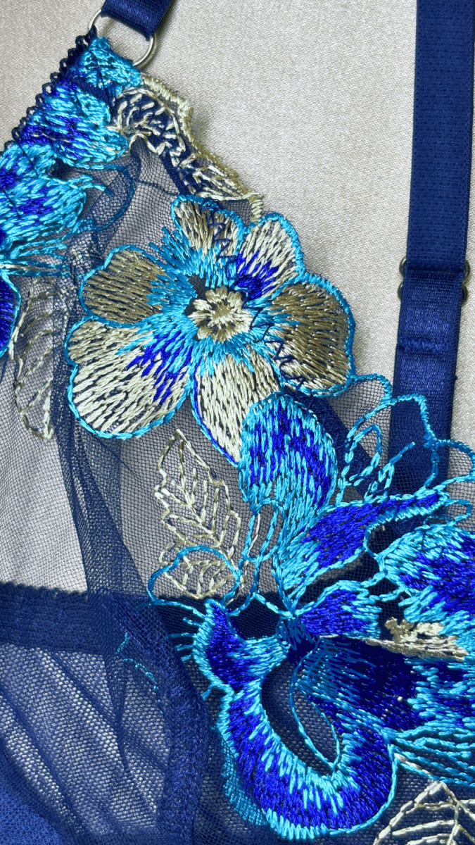Eden Blue Bra - TRÈS FOU OR SOMETHING