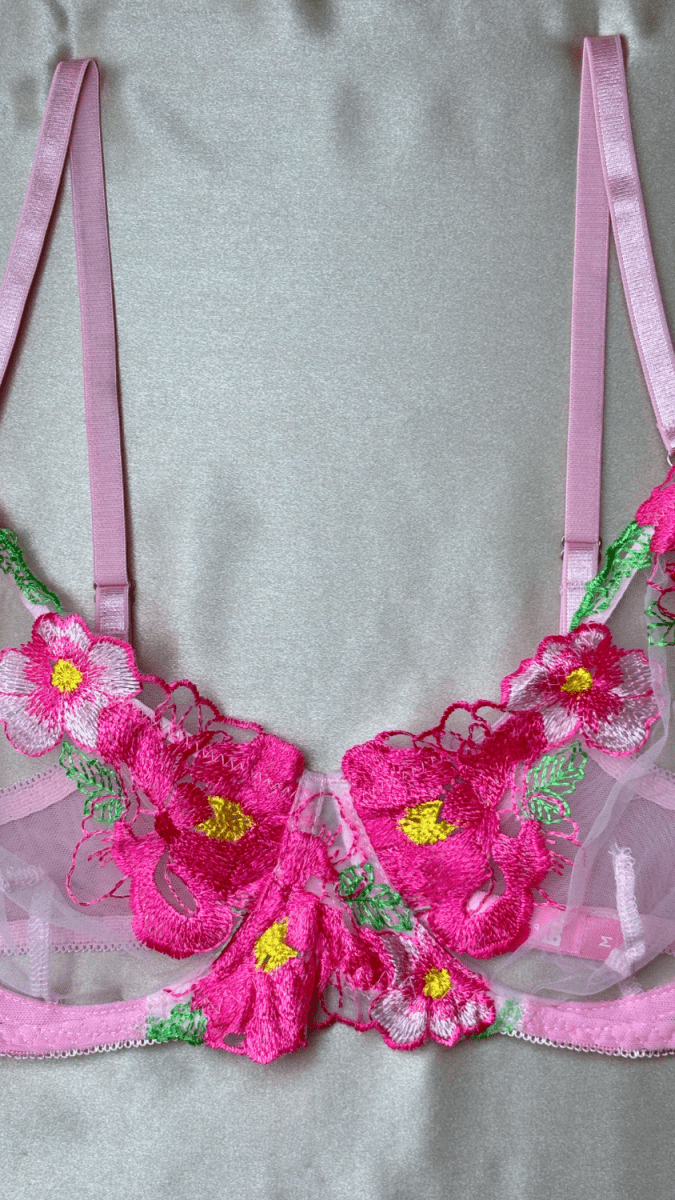 Eden Light Pink Bra - TRÈS FOU OR SOMETHING