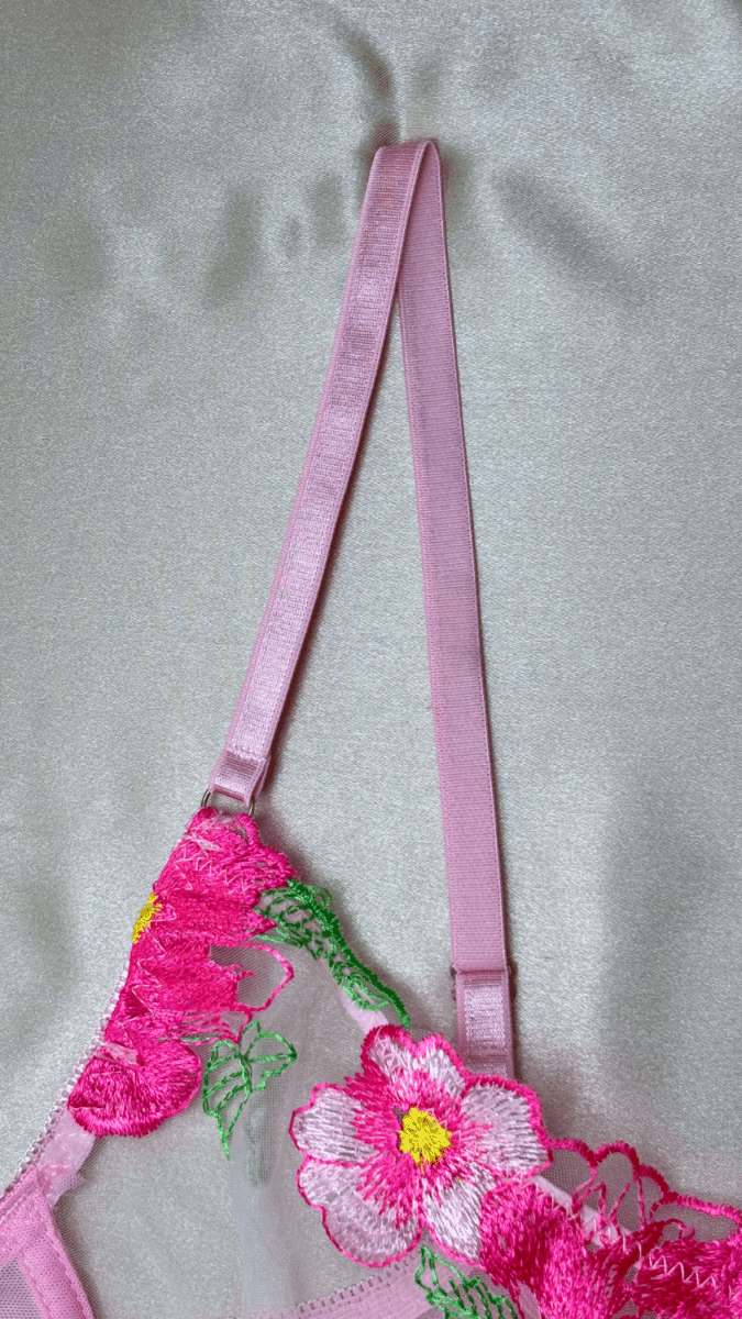 Eden Light Pink Bra - TRÈS FOU OR SOMETHING