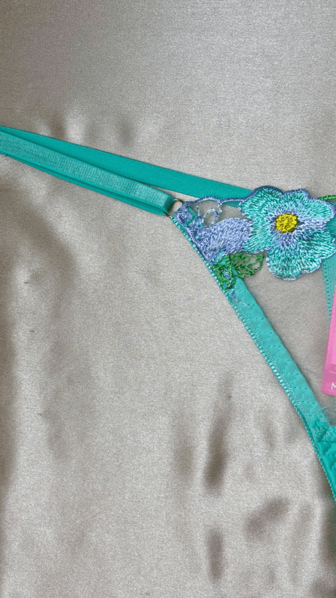 Eden Turquoise Panty - TRÈS FOU OR SOMETHING