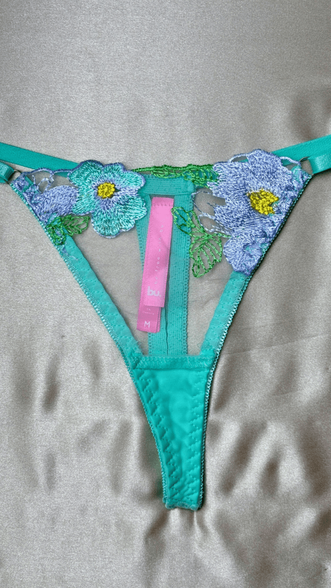 Eden Turquoise Panty - TRÈS FOU OR SOMETHING