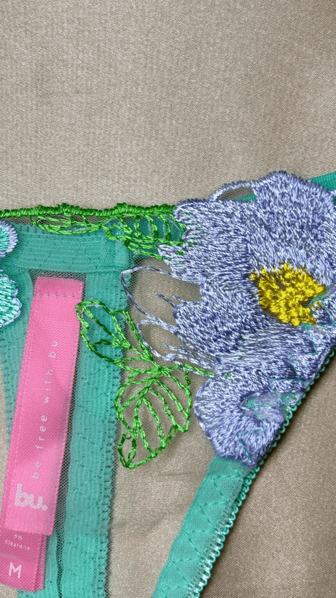 Eden Turquoise Panty - TRÈS FOU OR SOMETHING