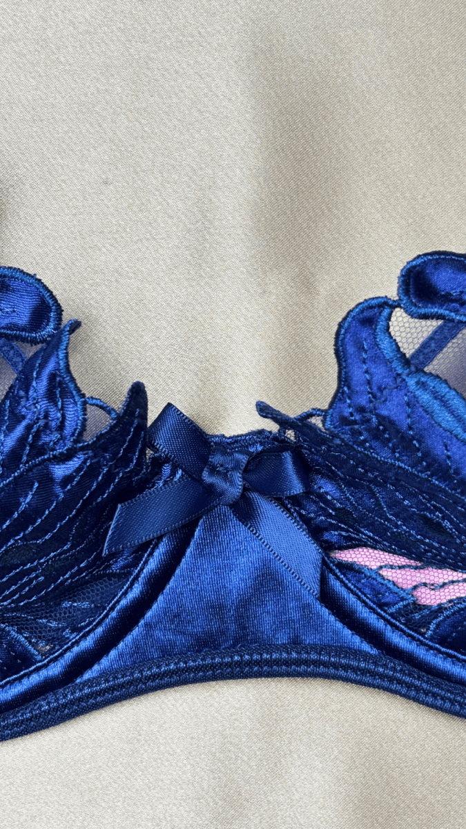 Elle Blue Bra - TRÈS FOU OR SOMETHING
