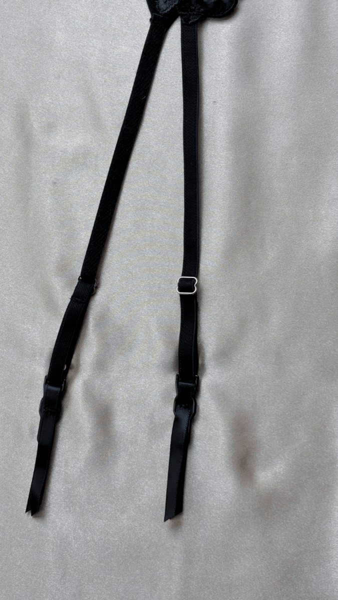 Eloise Black Garter - TRÈS FOU OR SOMETHING
