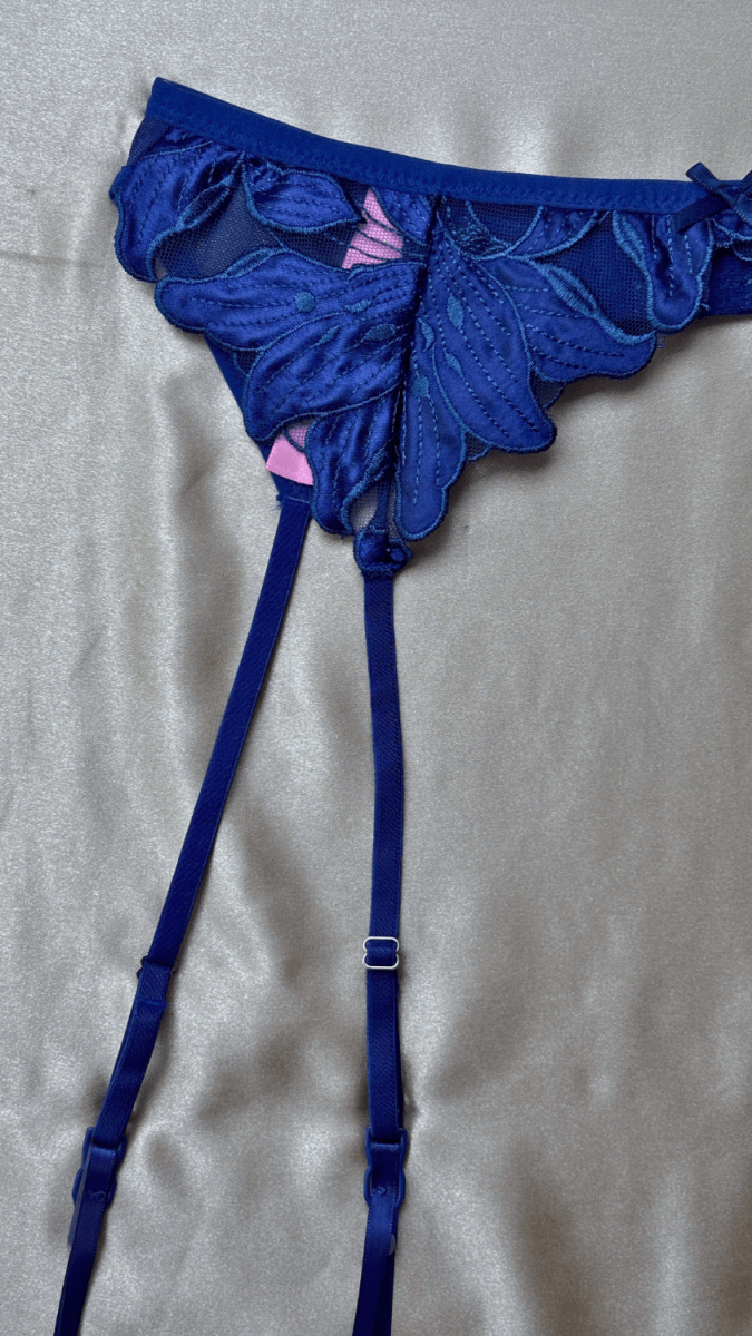 Eloise Blue Garter - TRÈS FOU OR SOMETHING