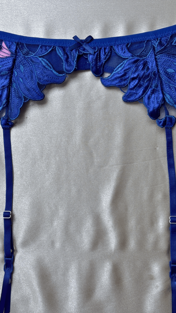 Eloise Blue Garter - TRÈS FOU OR SOMETHING