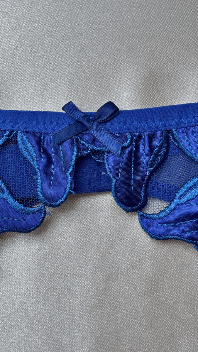 Eloise Blue Garter - TRÈS FOU OR SOMETHING