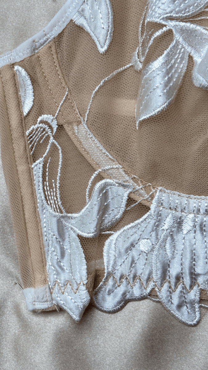 Eloise White Bralette - TRÈS FOU OR SOMETHING