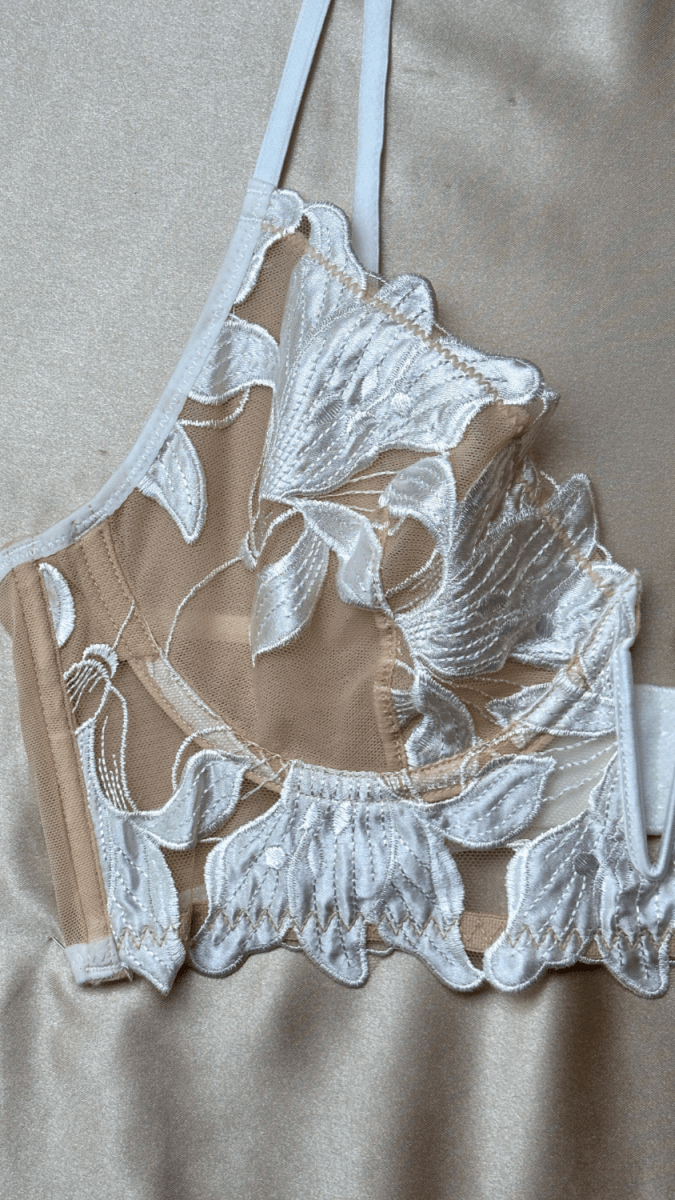 Eloise White Bralette - TRÈS FOU OR SOMETHING