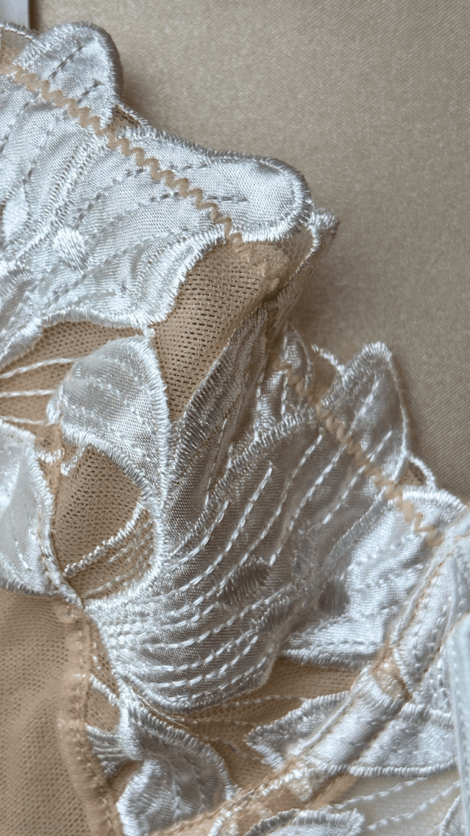 Eloise White Bralette - TRÈS FOU OR SOMETHING