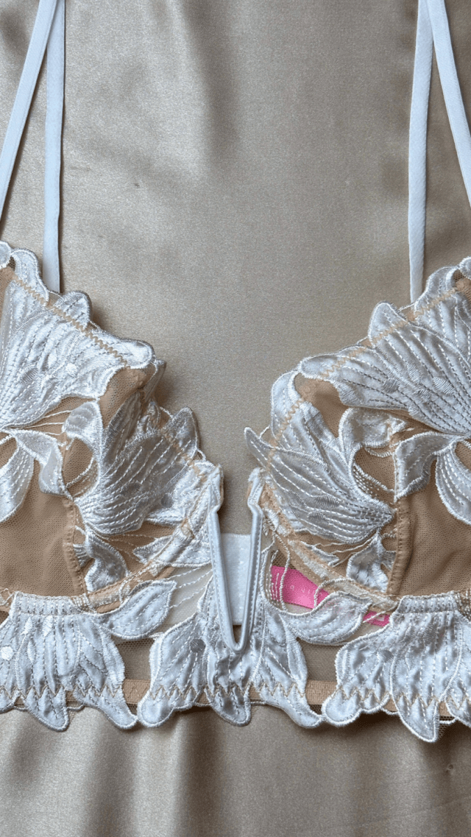 Eloise White Bralette - TRÈS FOU OR SOMETHING