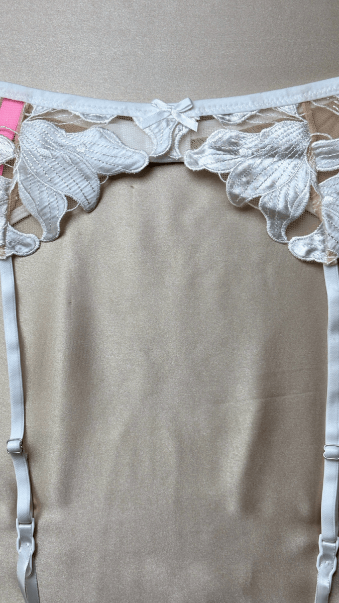 Eloise White Garter - TRÈS FOU OR SOMETHING