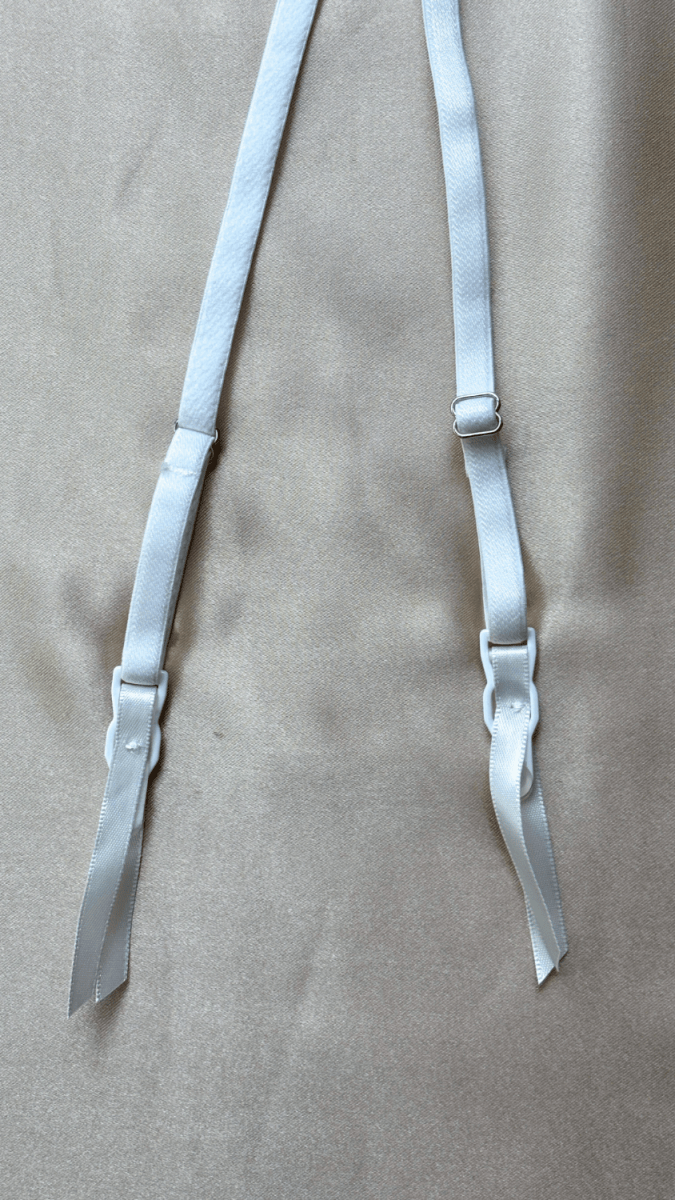 Eloise White Garter - TRÈS FOU OR SOMETHING