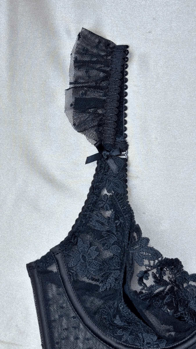 Emilie Black Bustier - TRÈS FOU OR SOMETHING