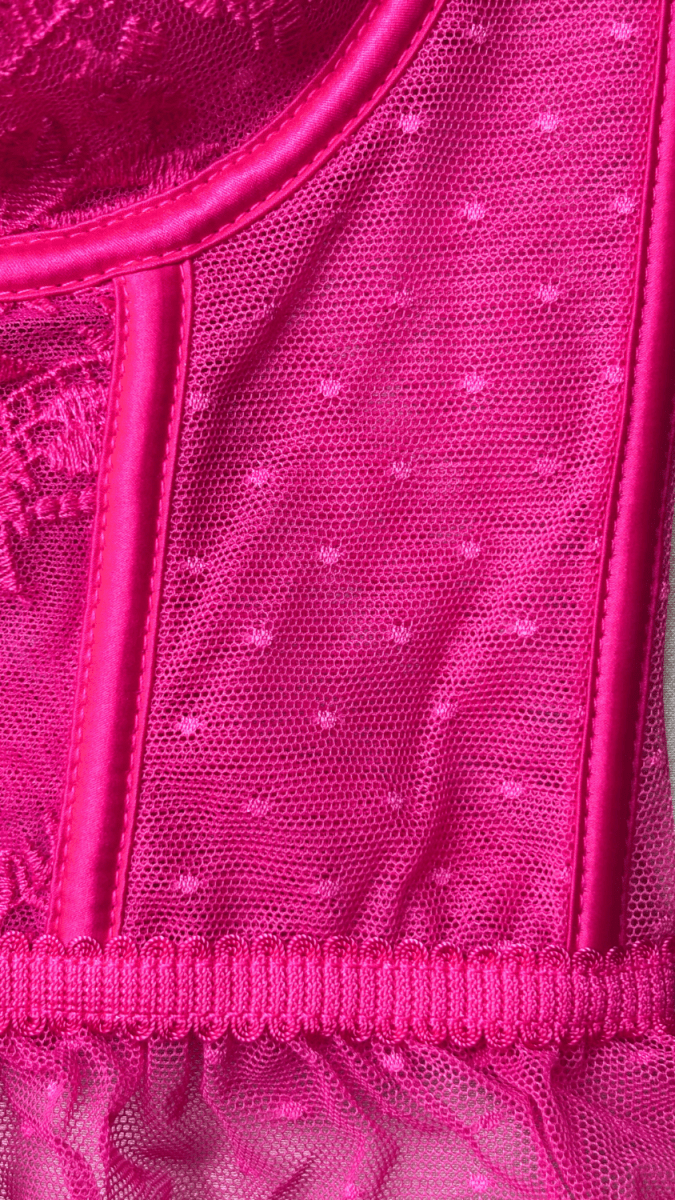 Emilie Pink Bustier - TRÈS FOU OR SOMETHING