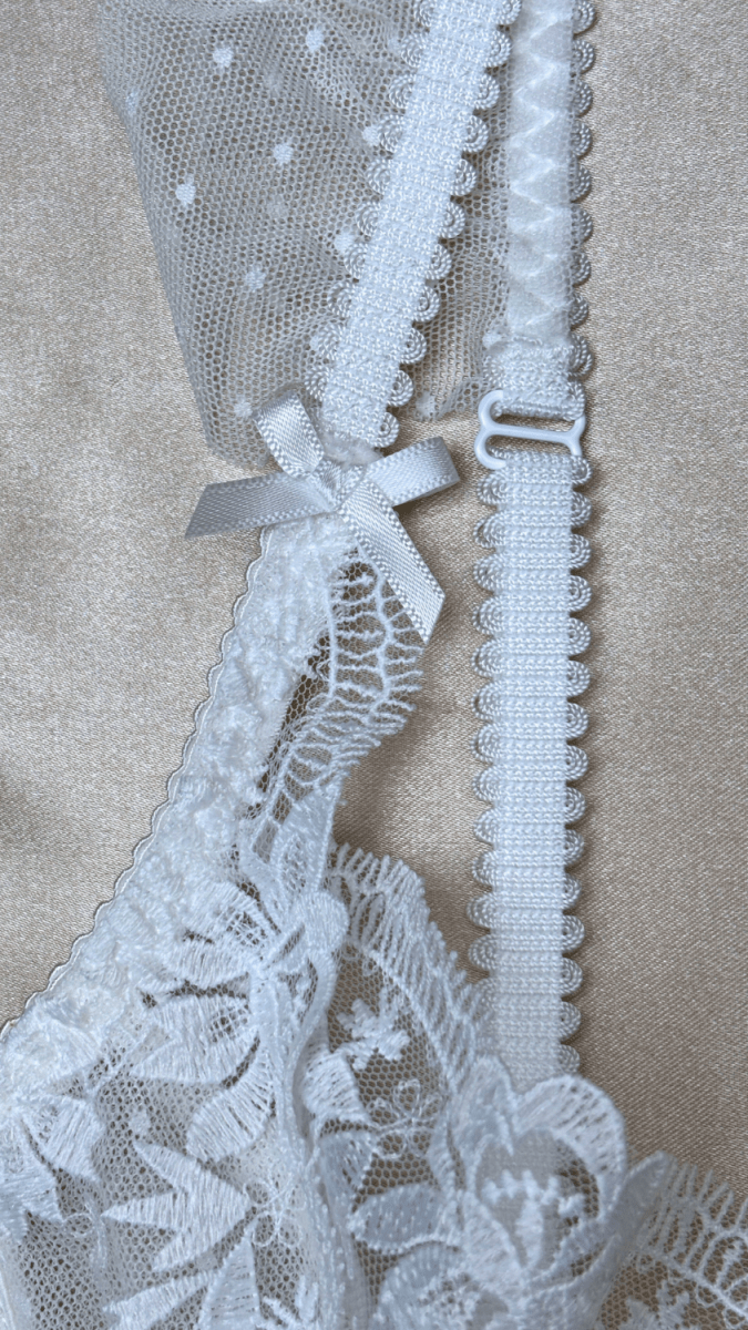 Emilie White Bustier - TRÈS FOU OR SOMETHING