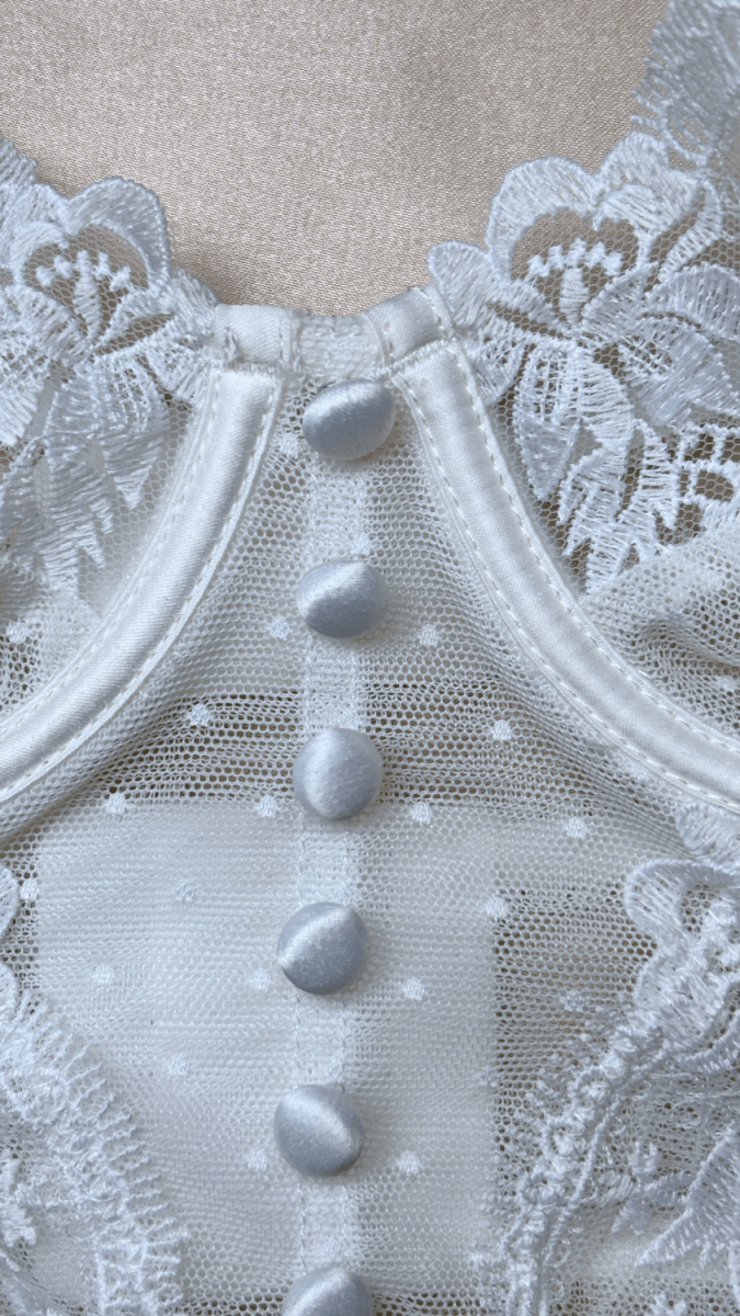 Emilie White Bustier - TRÈS FOU OR SOMETHING