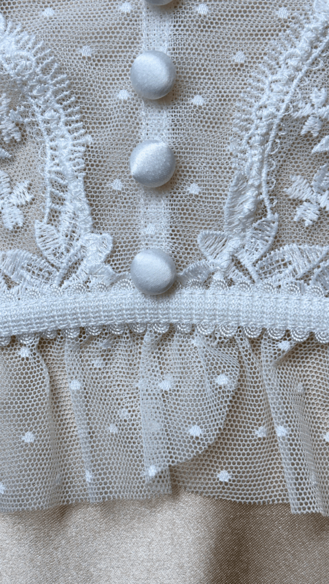 Emilie White Bustier - TRÈS FOU OR SOMETHING