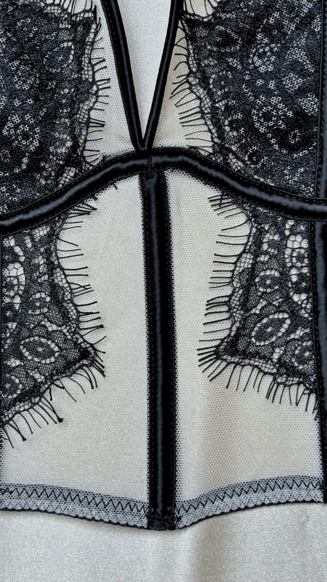 Eva Black Bustier - TRÈS FOU OR SOMETHING