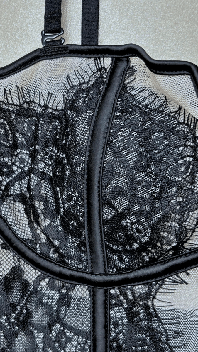 Eva Black Bustier - TRÈS FOU OR SOMETHING