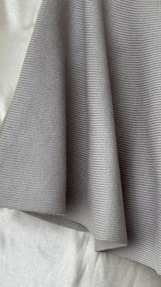 Flared Ruffle Taupe Skirt - TRÈS FOU OR SOMETHING