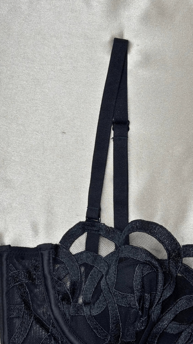 Fleur Black Bra - TRÈS FOU OR SOMETHING