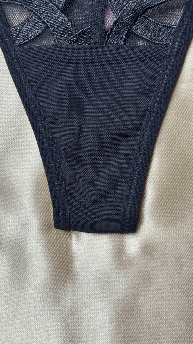 Fleur Black Panty - TRÈS FOU OR SOMETHING