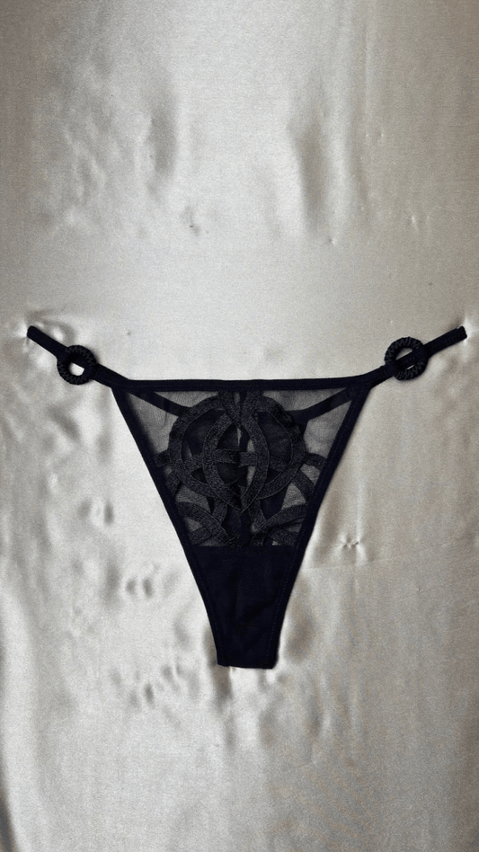 Fleur Black Panty - TRÈS FOU OR SOMETHING