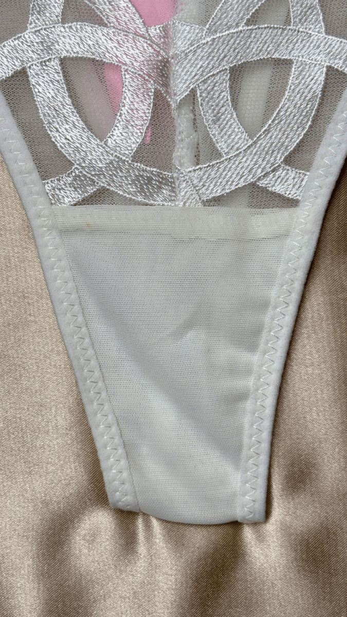 Fleur White Panty - TRÈS FOU OR SOMETHING