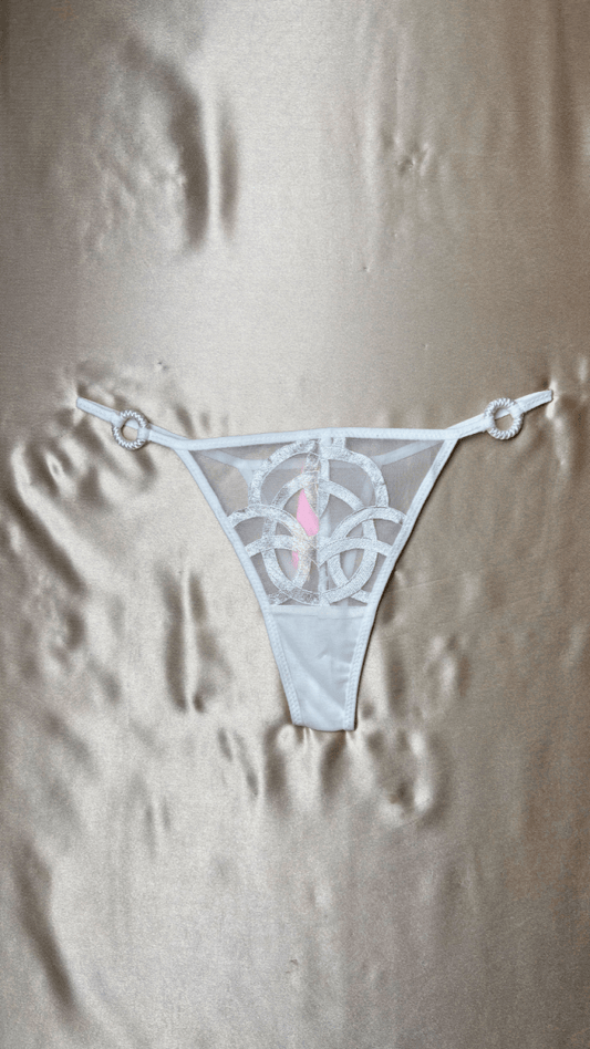 Fleur White Panty - TRÈS FOU OR SOMETHING