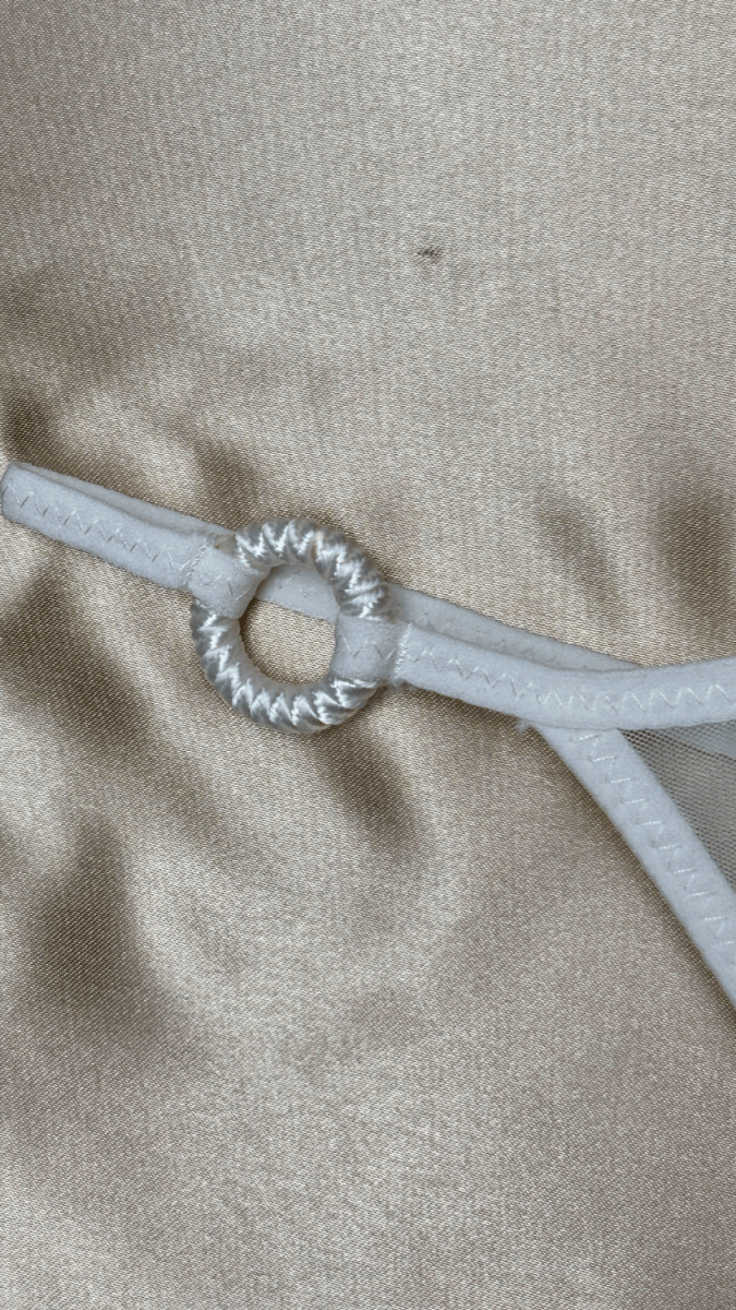 Fleur White Panty - TRÈS FOU OR SOMETHING