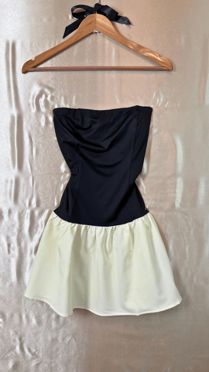 Flow Freely High Contrast Dress - TRÈS FOU OR SOMETHING