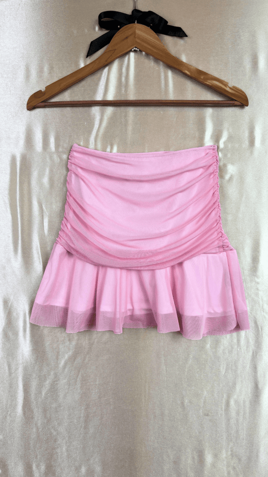 Flower Ruffle Skirt - TRÈS FOU OR SOMETHING