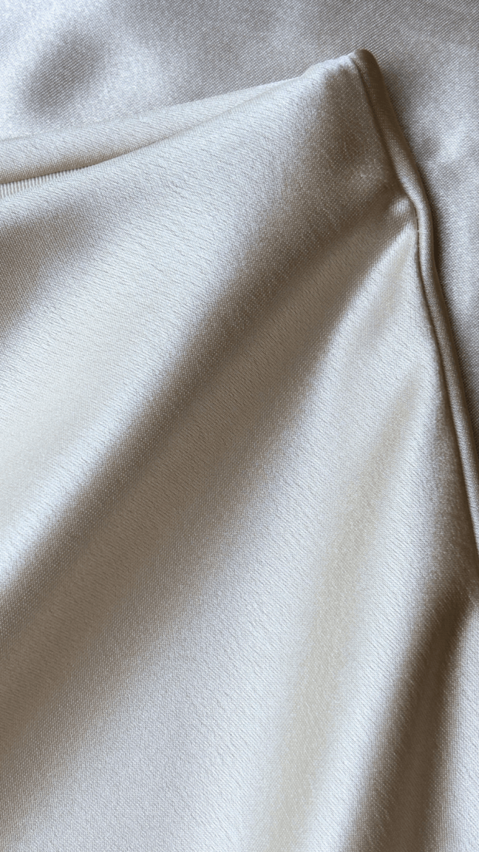 Flowy Satin Gold Skirt - TRÈS FOU OR SOMETHING