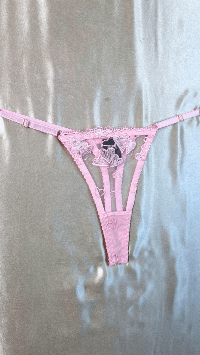 Fluttering Hearts Panty - TRÈS FOU OR SOMETHING