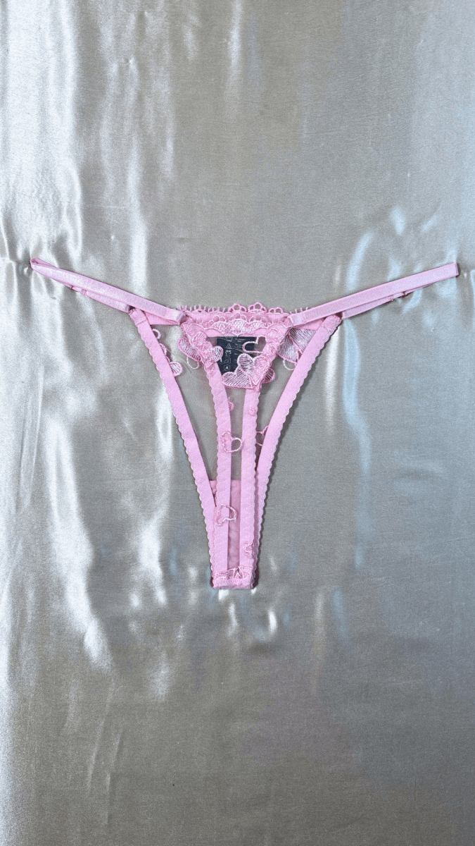 Fluttering Hearts Panty - TRÈS FOU OR SOMETHING