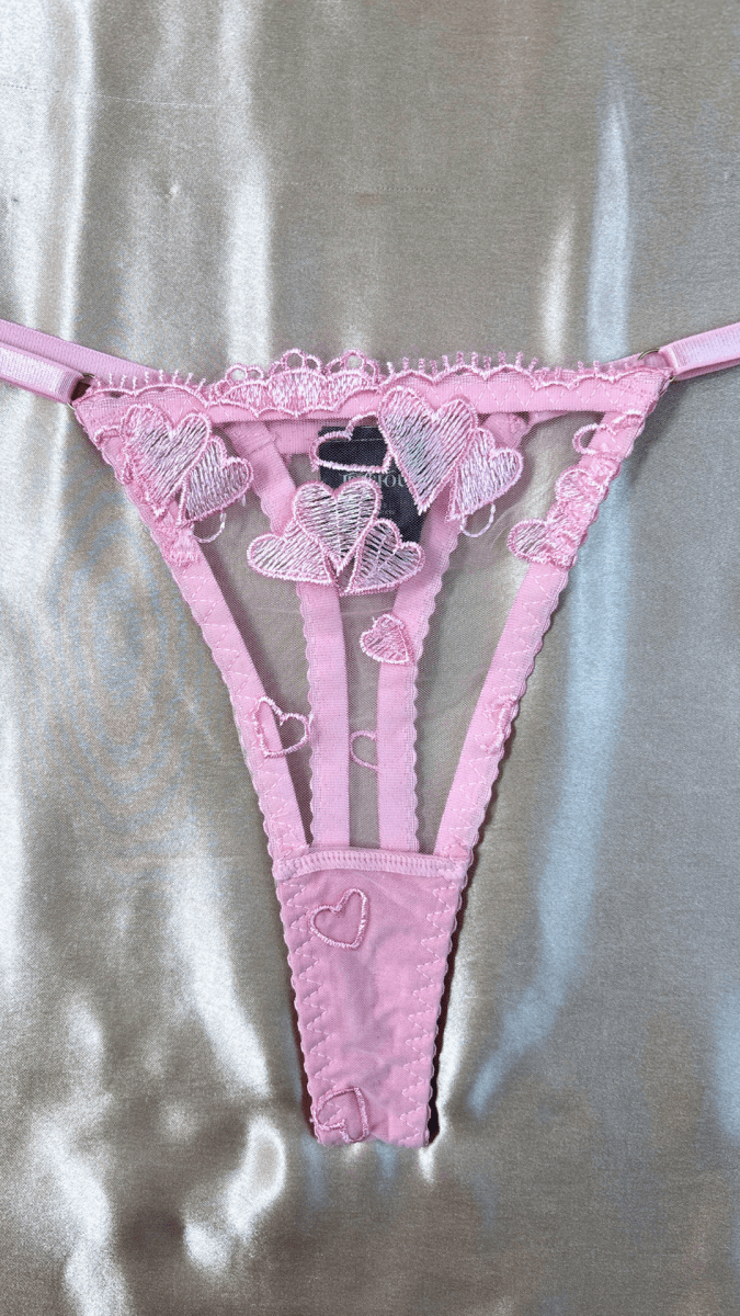 Fluttering Hearts Panty - TRÈS FOU OR SOMETHING
