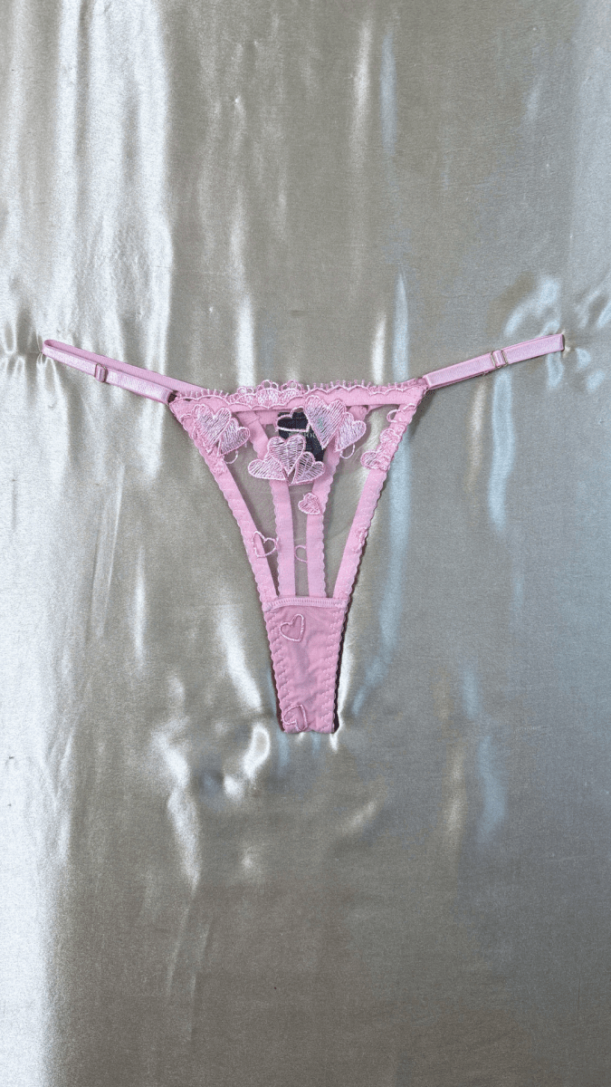 Fluttering Hearts Panty - TRÈS FOU OR SOMETHING