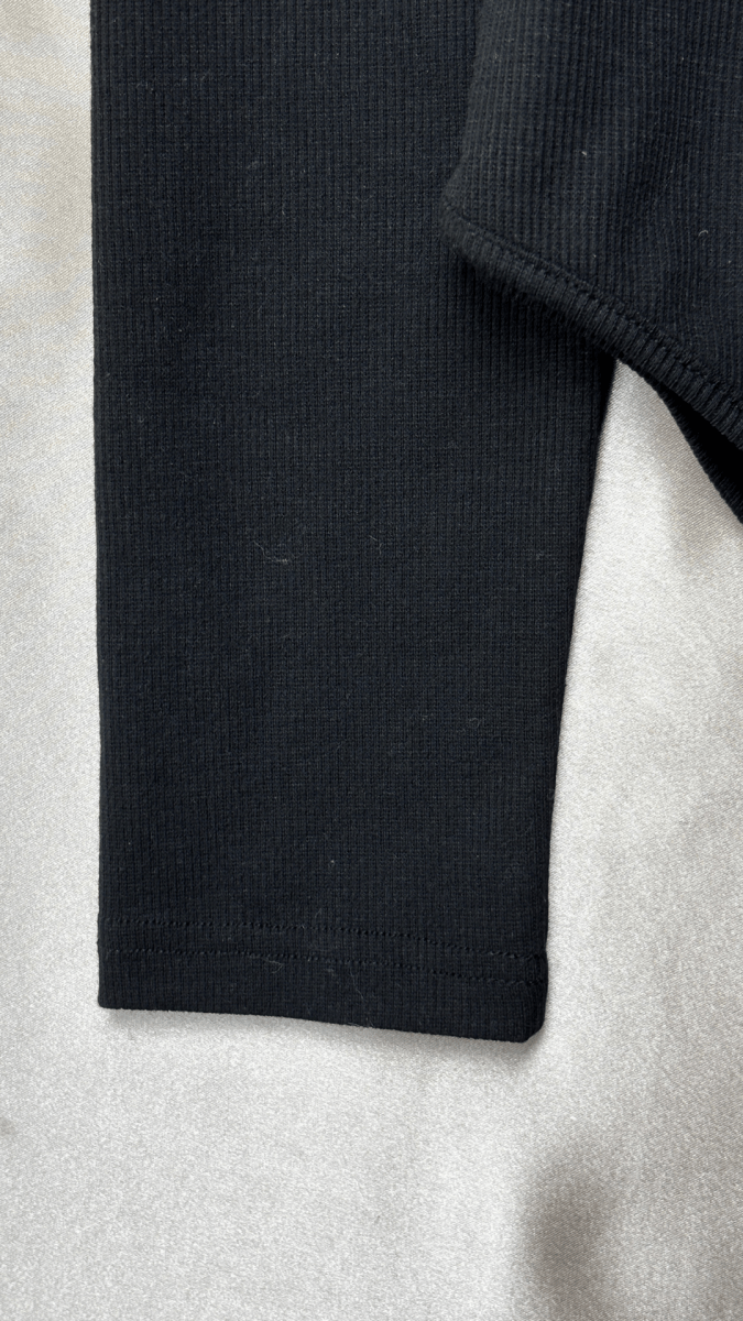 Foundation Frontal Zip Long Sleeve Black Bodysuit Top - TRÈS FOU OR SOMETHING