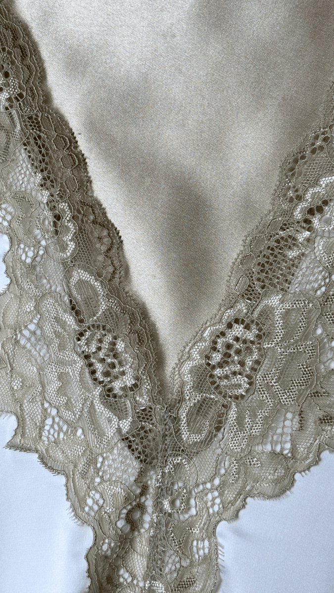 Golden Eyes Slip Night Dress - TRÈS FOU OR SOMETHING