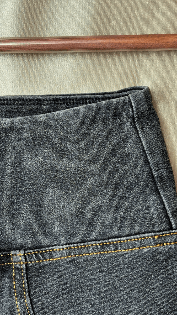 High Rise Butt Enhancer Gray Jeggings - TRÈS FOU OR SOMETHING