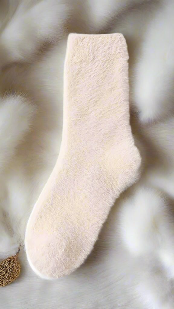 Home Fuzzy Socks - TRÈS FOU OR SOMETHING