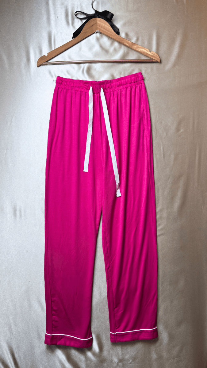 In The Moodal Fushia Pajama Trouser - TRÈS FOU OR SOMETHING