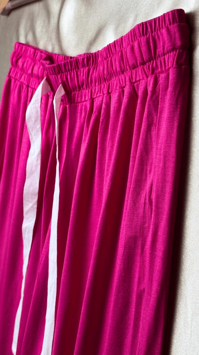 In The Moodal Fushia Pajama Trouser - TRÈS FOU OR SOMETHING