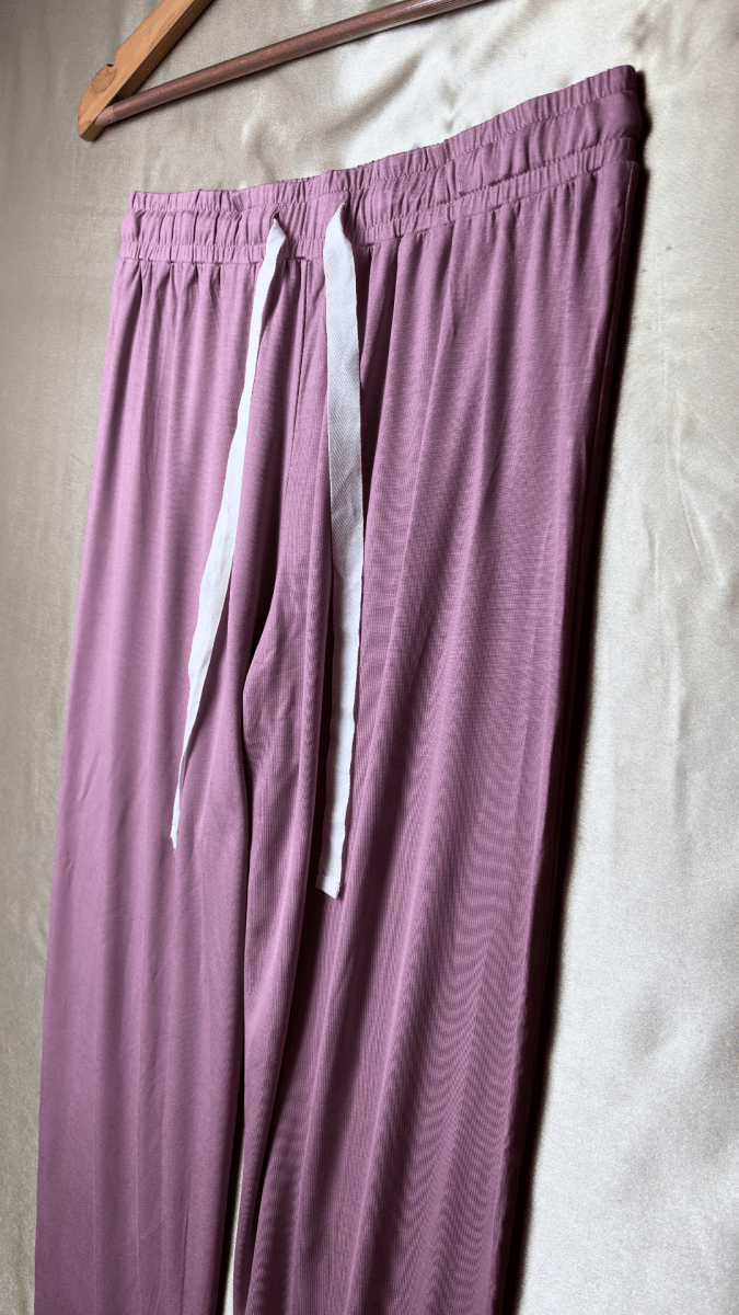 In The Moodal Mauve Pajama Trouser - TRÈS FOU OR SOMETHING