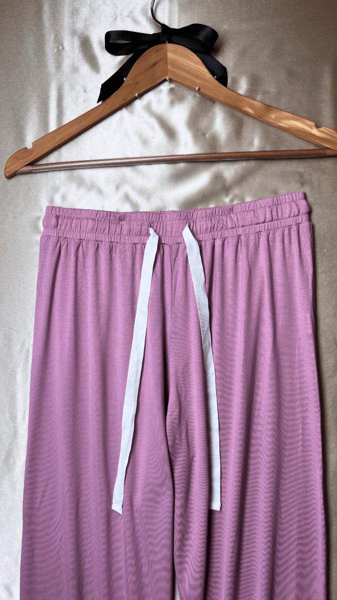 In The Moodal Mauve Pajama Trouser - TRÈS FOU OR SOMETHING
