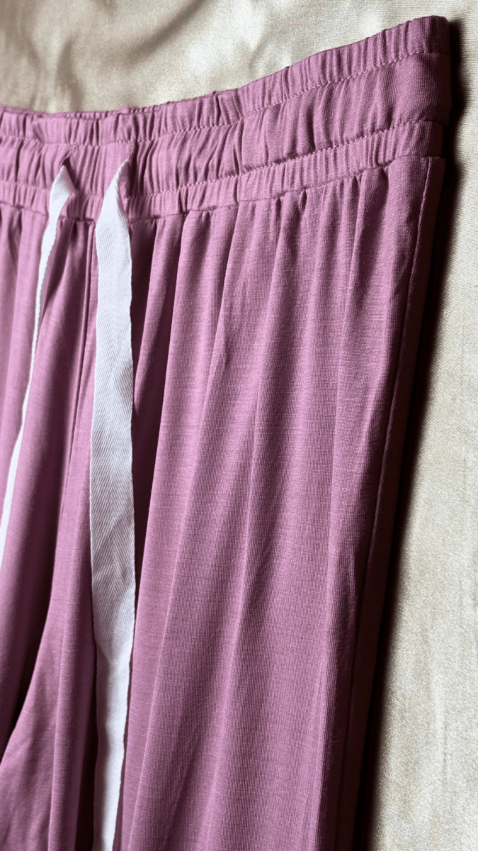 In The Moodal Mauve Pajama Trouser - TRÈS FOU OR SOMETHING