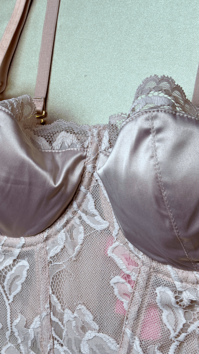 Jolie Pink Bustier - TRÈS FOU OR SOMETHING